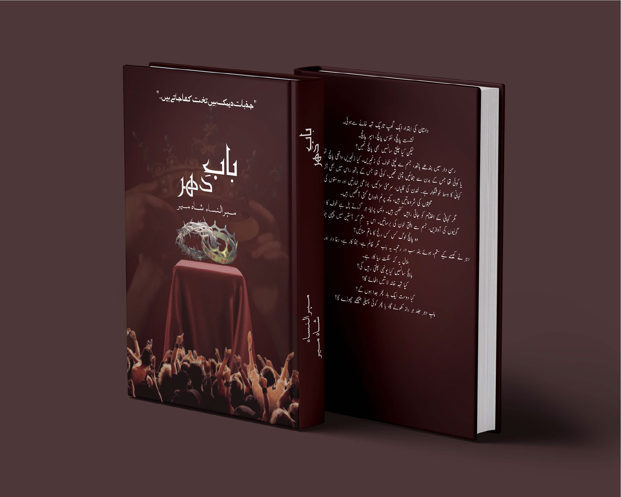 Bab-e-Dahar by Mehrulnisa Shahmeer - new Urdu novel